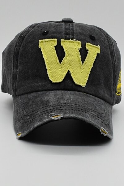 Külah Șapcă de baseball vintage pentru bărbați - șapcă antracit învechită