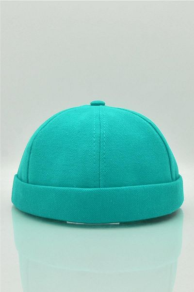 Külah Men's Hipster Premium Cap Blue Docker Hat