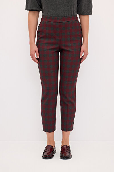 Love My Body Ekose Pantolon