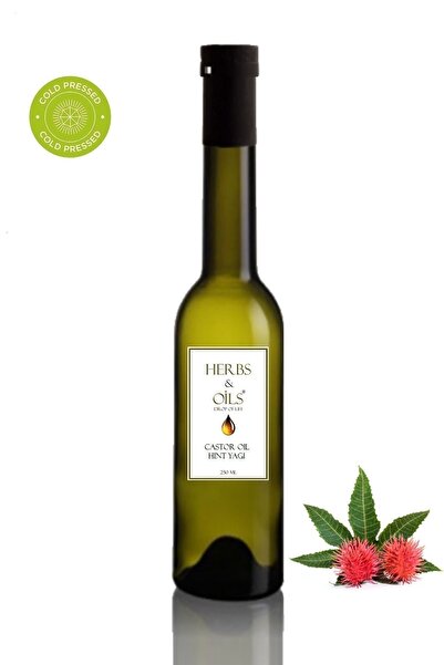 Herbs & Oils Castor Oil ( Cold Press ) Hint Yağı 250 ml ( Soğuk Sıkım )