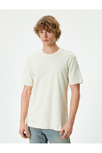 Koton Crew Neck Basic Cotton Short Sleeve T-Shirt