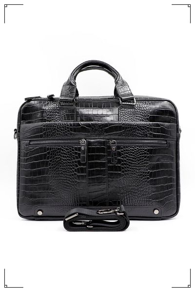 Derimo Leather حقيبة جلدية أصلية وحقيبة كمبيوتر محمول