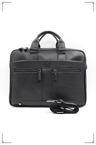 Derimo Leather حقيبة جلدية أصلية وحقيبة كمبيوتر محمول