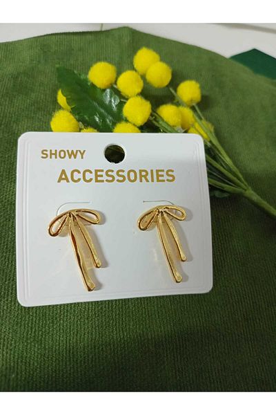 mos&more Bow Design Women's Earrings