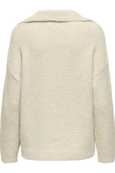 ONLY ONLMAGGIE LIFE Білий Split Neck CC KNT 15324310