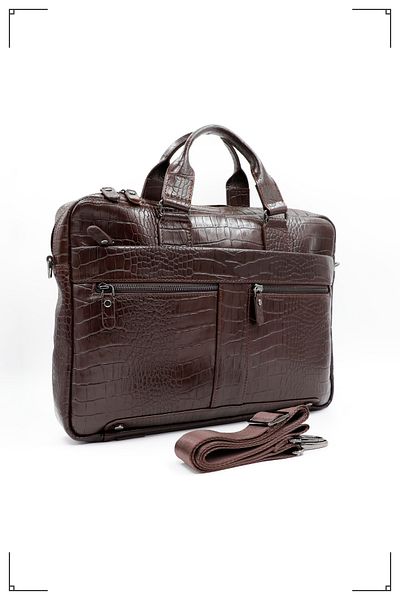 Derimo Leather حقيبة جلدية أصلية وحقيبة كمبيوتر محمول