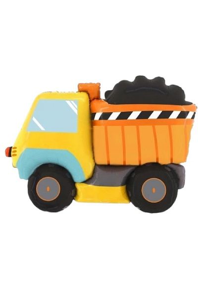 Laviyosa Yellow Truck Foil Balloon