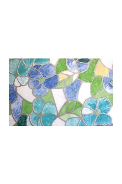 Bigpoint Yapışkanlı Folyo 2m Vitray Desen No:63a