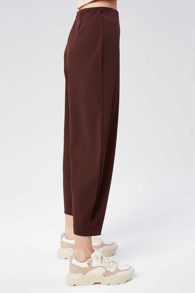 TunaBlogg Pantaloni cu balon model Shalwar din stofă Scuba TN0110