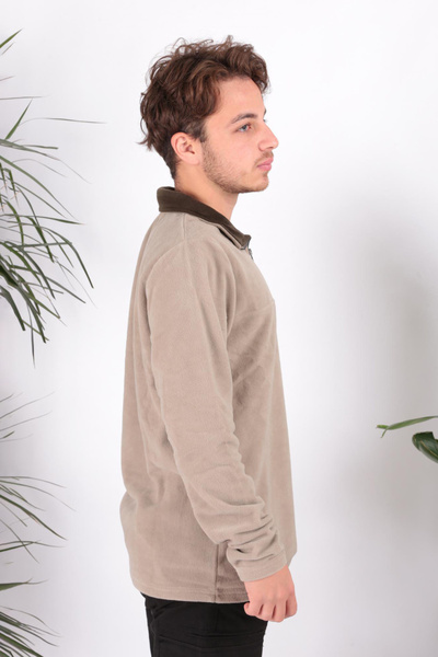 Cazador CAZ 5632 - Polar Sweat Beige Hooded