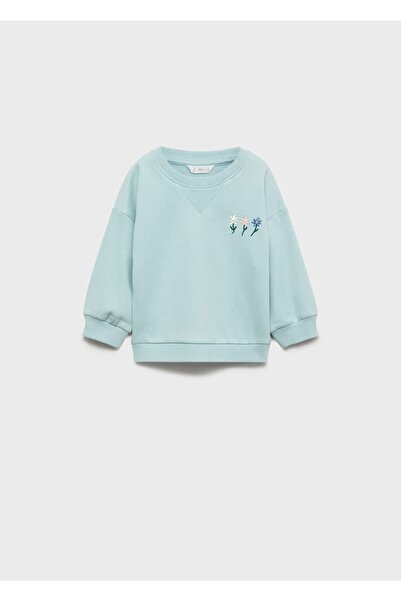 MANGO Baby Hanorac brodat cu flori