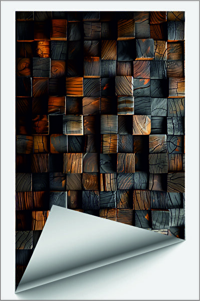 MEDYAPRINT Mobilya - Mermer - Fayans  -Mutfak Tezgah Arası Fayans Folyo Kapla...