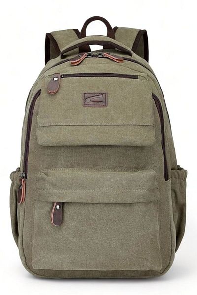 CACTİVE Cactive Canvas Green Unisex Backpack Ctv1315