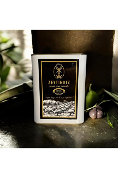 Zeytinkız Organik Premium Erken Hasat Soğuk Sıkım Natürel Sızma Zeytinyağı 2l...