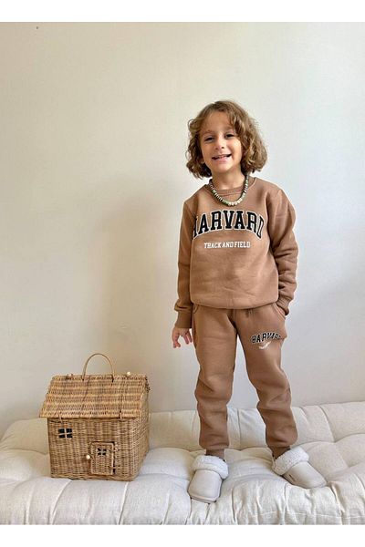 YİGİT BUTİK Yigit Boutique Printed Boys' Set