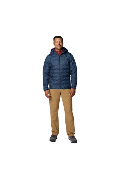 Columbia Delta Ridge Ii down Hooded Jacket Men's Navy Blue Coat