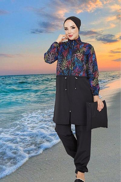 DLC Tekstil Digital Printed Lace-Up Hijab Gift
