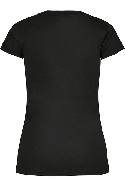 ABSOLUTE CULT Damen Ladies Lilo And Stitch - Stitch Backside Breast Basic T-shirt