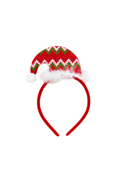 Yusuf Dirik YD Party Supplies Πρωτοχρονιάτικο καρό μίνι καπέλο λευκό γούνινο ...