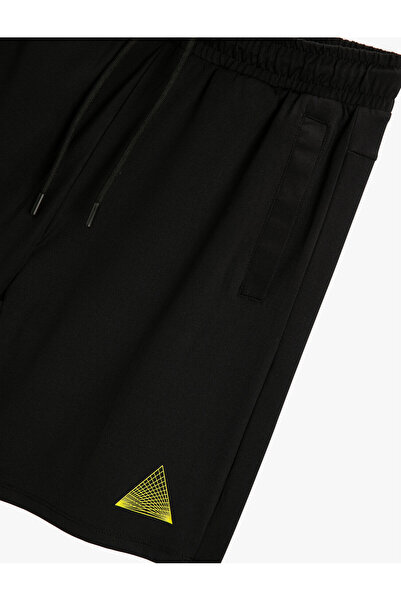 Koton Printed Pocket Waistband Standard Shorts