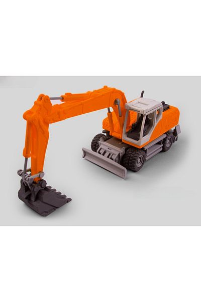 Solo Game Excavator, Educational Toy Solego Toy Construction Set for Kids Age 7 and up 30 cm