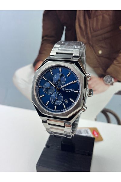 Lee Cooper STEEL MEN'S WRISTWATCH 5 ATM WATERPROOF