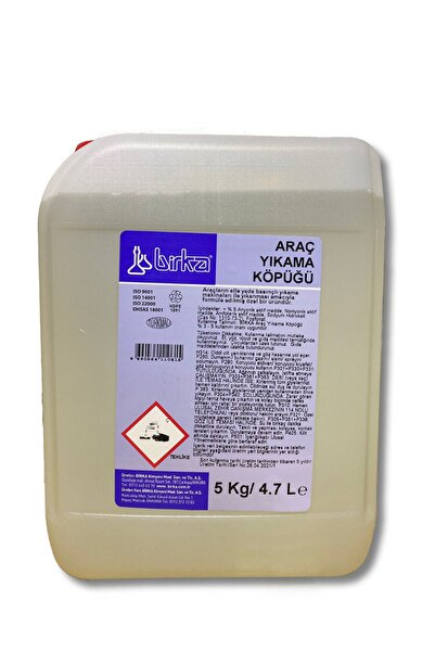 BİRKA Birka Araç Yıkama Köpüğü 5 Kg.