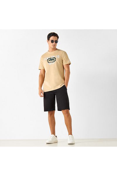 ECKO Unltd Logo Print Crew Neck T-shirt