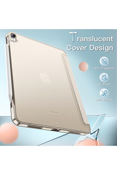 m.tk moveteck iPad Air 13Inch M2 Compatible Case Smart Smart Sleep Mode with Stand Colorful Cover on the Back A2898 2899 2900