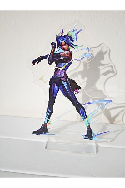 Yenaplanner Valorant Neon Character Figure Stand