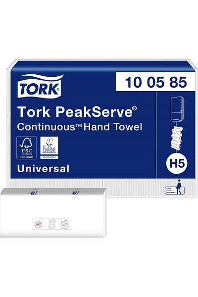TORK Peakserve Universal Z Layered Towels 12 Pack of 410