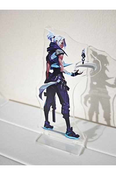 Yenaplanner Valorant Jett Character Figure Stand