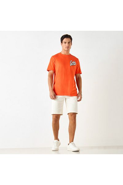 ECKO Unltd Logo Print Crew Neck T-shirt