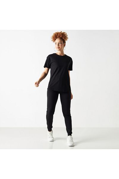 Kappa Logo Embroidered T-shirt with Short Sleeves