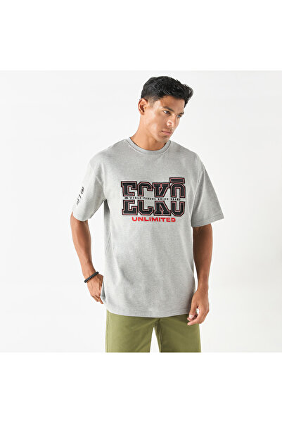 ECKO Unltd Embroidered Crew Neck T-shirt