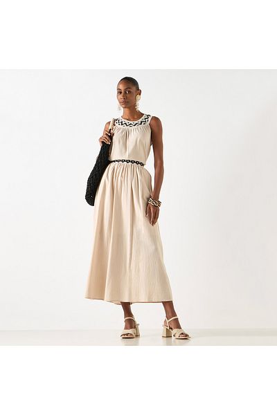 2Xtremz Textured Sleeveless Top with Crochet Detail