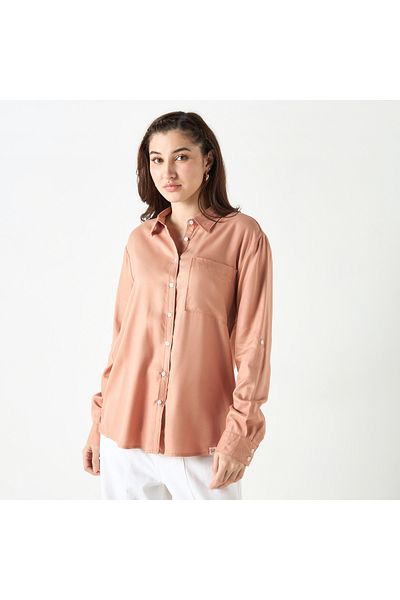 Lee Cooper Shirt with Pocket and Long Sleeves