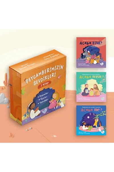 Timaş Yayınları Peygamberimizin Sevdikleri Seti (3 Kitap)