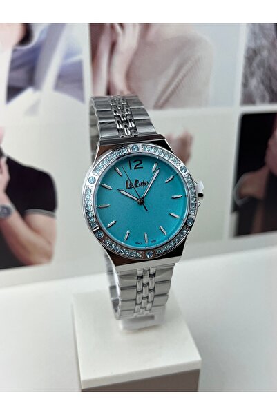 Lee Cooper Turquoise Stone Women's Wristwatch 3 Atm Waterproof