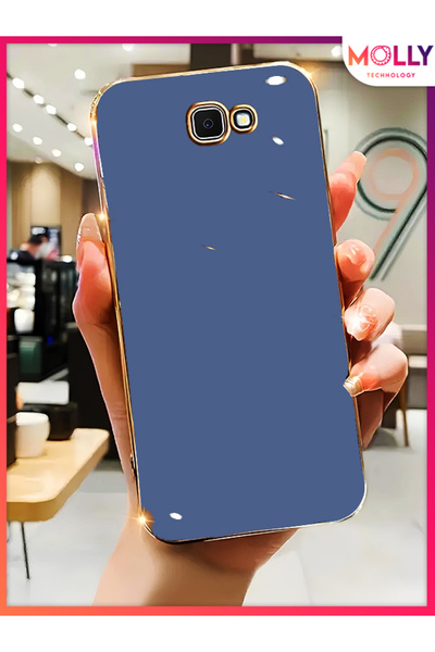 Molly Technology حافظة سيليكون فاخرة لهاتف سامسونج جالاكسي J7 برايم 2 بحواف ز...