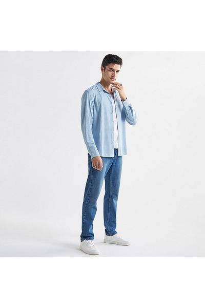 FAV Checked Shirt with Long Sleeves