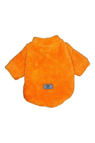 PetiliDünya Orange Wellsoft Cat Dog Suit (in Soft and Warm Structure)