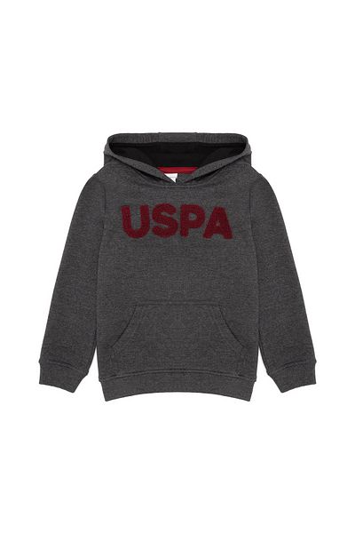 U.S. Polo Assn. Черен суичър за момче