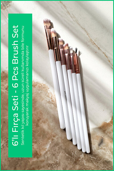 6'lı Fırça Seti - 6 Pcs Brush Set
