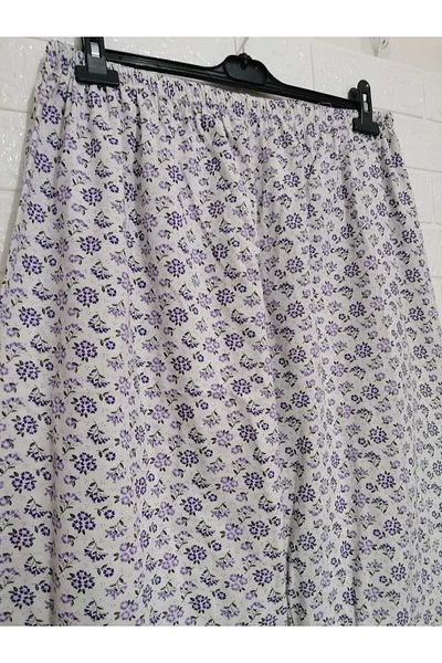 anne moda ankara Pack of 2, Personality, Raised Inside, Rubberized Leg, Single Bottom Pajamas