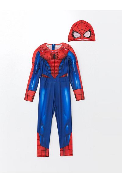 LC Waikiki Lcw Kids Printed Spiderman Printed Masked Boy Costume