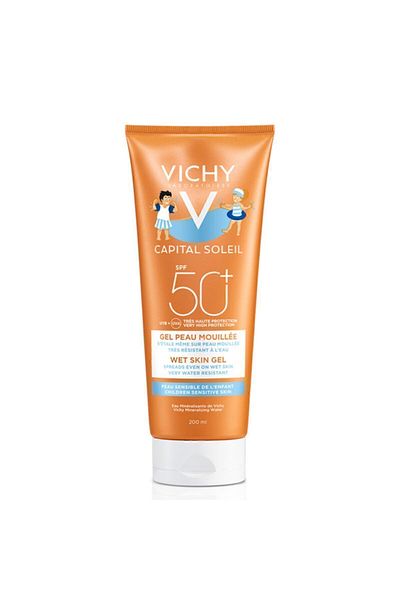 Vichy حليب الأطفال كابيتال سوليل SPF 50 - للوجه والجسم 200 مل