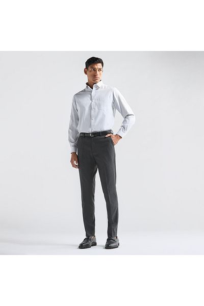 FAV Regular Fit All-Over Print Shirt with Long Sleeves and Pocket