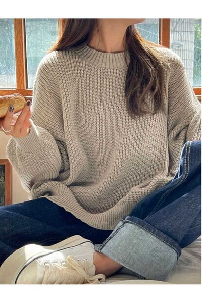 MODASPARK Women's Oversize Sweater