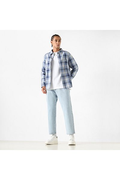 Lee Cooper Slouchy Fit Mid-Rise Jeans